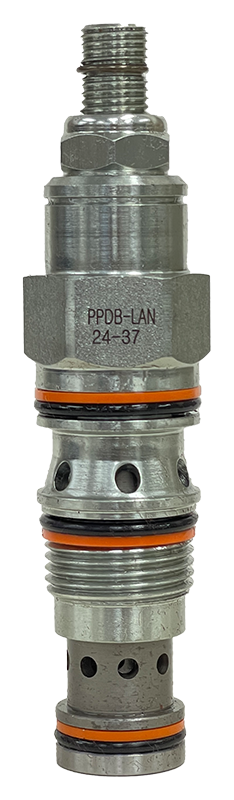 PPDB-LAN|10 GPM reducing relieving cartridge valve, 100-3000 psi