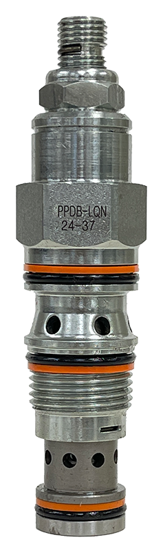 PPDB-LQN|10 GPM reducing relieving cartridge valve (T-11A) 60 to 400 psi