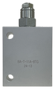 CBCA-LHN-A8T|T-11A Counterbalance Valve, 3:1, 1000-4000psi, 15gpm, with SAE 8 Aluminum Body