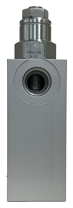 CBCA-LHN-A8T|T-11A Counterbalance Valve, 3:1, 1000-4000psi, 15gpm, with SAE 8 Aluminum Body