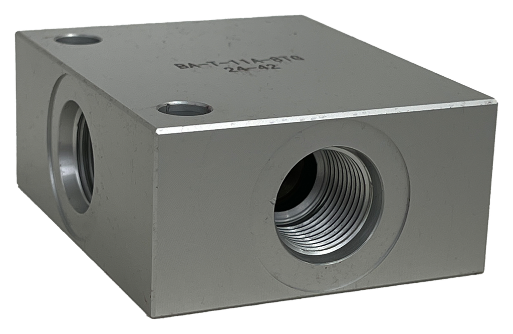 PPDB-LAN-A8T|Pilot Operated Reducing/Relieving T-11A 100-3000 PSI, 0 to 10GPM with SAE8 Aluminium Body