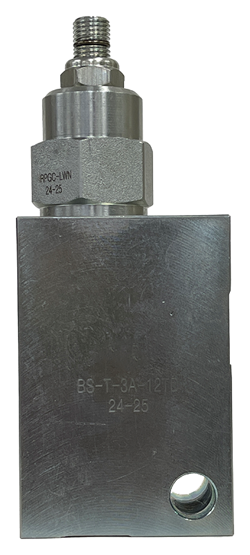 RPGC-LWN-S12T|T-3A Pilot Operated Relief Valve 200L/min 150-4500 psi with SAE 12 Steel Body