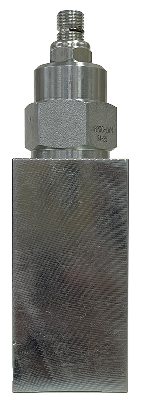 RPGC-LWN-S12T|T-3A Pilot Operated Relief Valve 200L/min 150-4500 psi with SAE 12 Steel Body