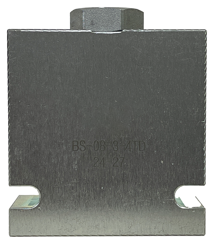 SLV-08-N-S4T|08-3 Shuttle Valve 15 L/min 240 Bar w/ SAE 4 Steel Body