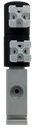 SV10-47C-P-12HD-A8T|Solenoid Valve 4-Way, 3-Position, 12VDC Din with SAE 8 Aluminum Body Closed Center
