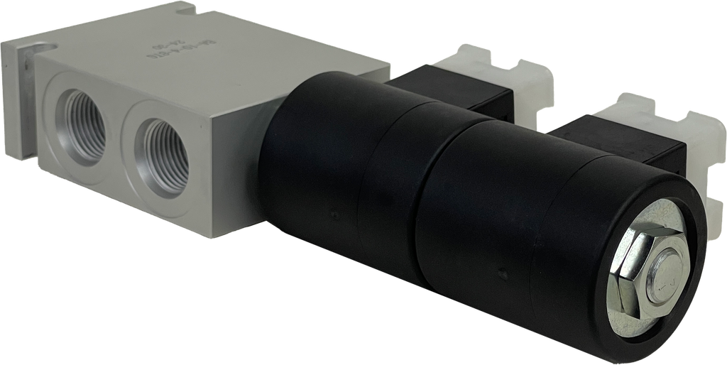 SV10-47C-P-12HD-A8T|Solenoid Valve 4-Way, 3-Position, 12VDC Din with SAE 8 Aluminum Body Closed Center