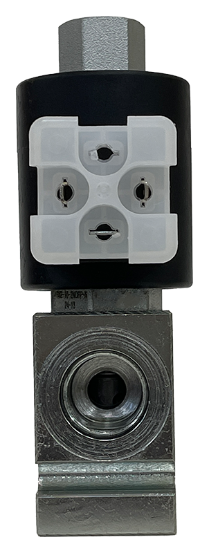 SV2-10-2NORP-N-110HA-S8T|10-2 2-Way 2-Position Solenoid Valve, 110VAC Din, with SAE 8 Body Normally Open