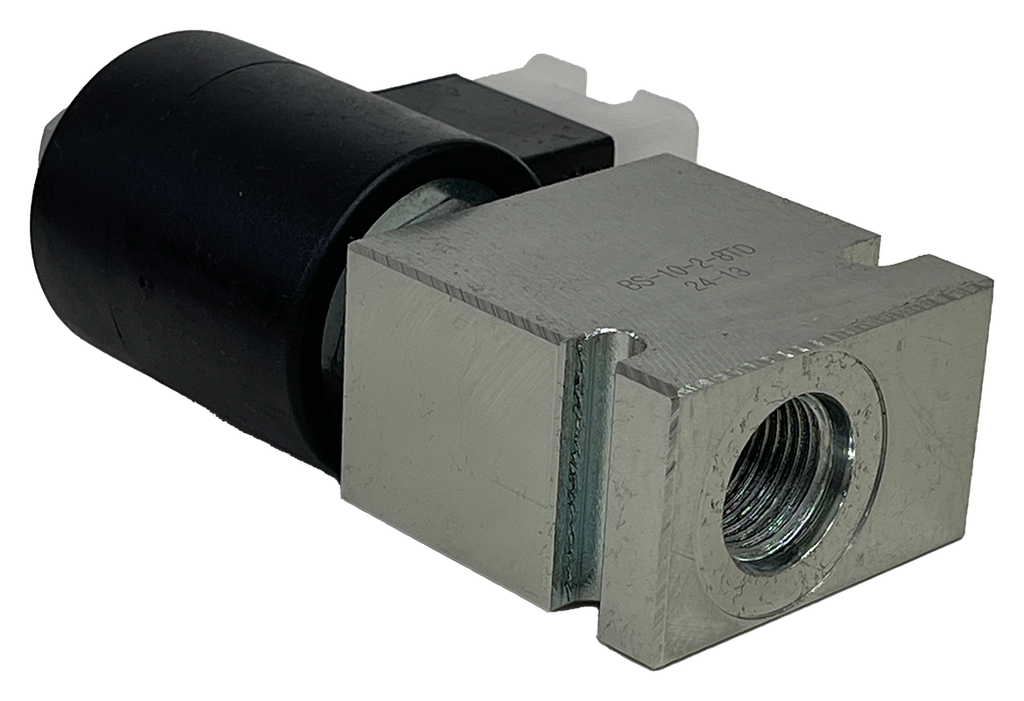 SV2-10-2NORP-N-110HA-S8T|10-2 2-Way 2-Position Solenoid Valve, 110VAC Din, with SAE 8 Body Normally Open