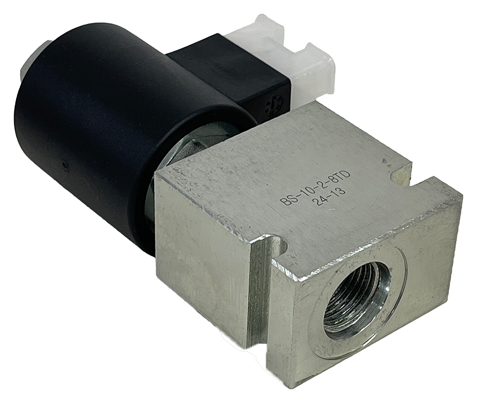 SV2-10-2NORP-N-12HD-S8T|10-2 2-Way 2-Position Solenoid Valve, 12VDC Din, with SAE 8 Body Normally Open
