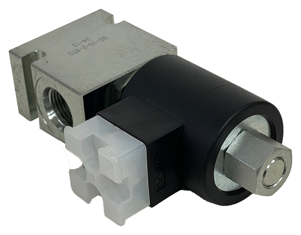 SV2-10-2NORP-N-12HD-S8T|10-2 2-Way 2-Position Solenoid Valve, 12VDC Din, with SAE 8 Body Normally Open