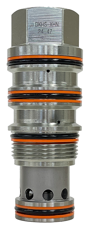 DKHS-XHN|Normally closed, balanced poppet, logic element - pilot-to-open, 60GPM, T-23A Cav.