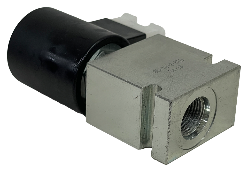 SV2-10-2NCRP-N-12-HD-S8T|10-2 2-Way 2-Position Solenoid Valve, 12VDC Din, with SAE 8 Body Normally Closed