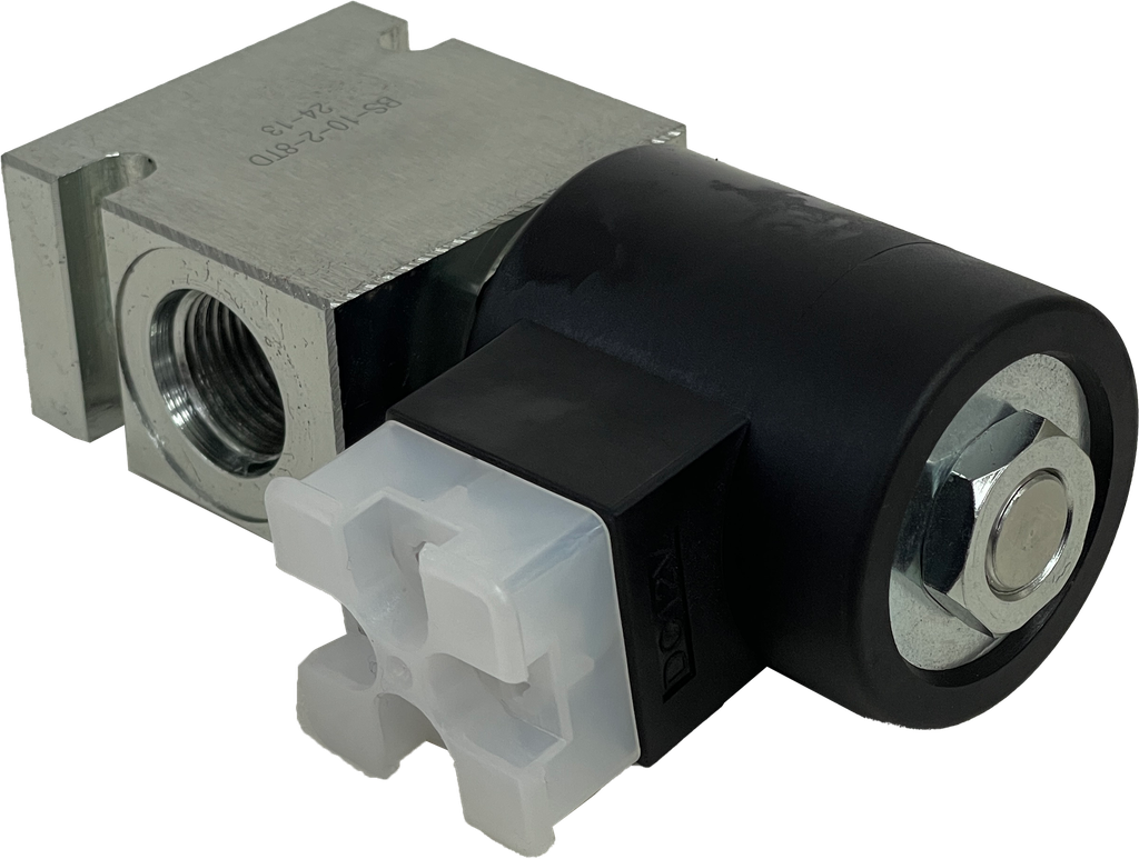 SV2-10-2NCRP-N-12-HD-S8T|10-2 2-Way 2-Position Solenoid Valve, 12VDC Din, with SAE 8 Body Normally Closed