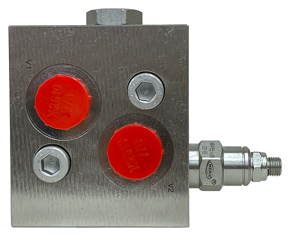 416-21 (Hydraulic Motor Crossport Relief (relief on A - check on B) Max 3000 psi for...|Hydraulic Motor Crossport Relief (relief on A - check on B) Max 3000 psi for SMSA