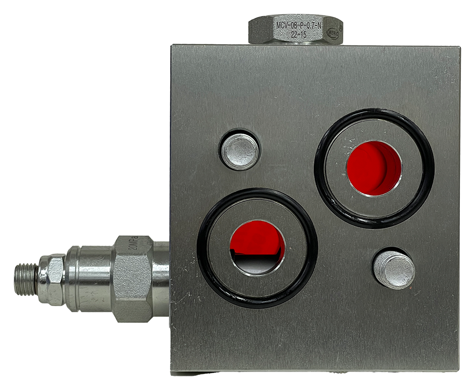 416-21 (Hydraulic Motor Crossport Relief (relief on A - check on B) Max 3000 psi for...|Hydraulic Motor Crossport Relief (relief on A - check on B) Max 3000 psi for SMSA