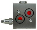 416-21 (Hydraulic Motor Crossport Relief (relief on A - check on B) Max 3000 psi for...|Hydraulic Motor Crossport Relief (relief on A - check on B) Max 3000 psi for SMSA