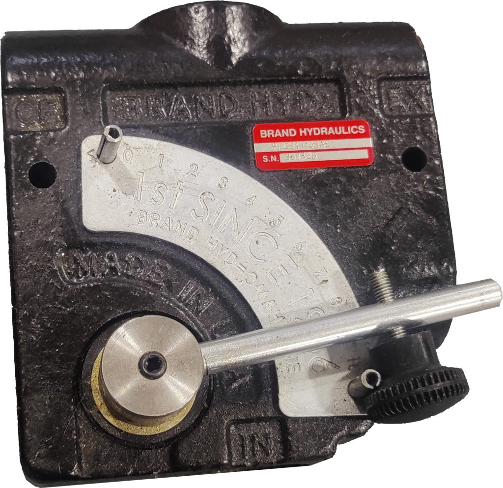 PFC51-10SAE (Brand 16 GPM Pressure Compensated Flow Control, 10 SAE ports - Painted Black)|Brand 16 GPM Pressure Compensated Flow Control, 10 SAE ports - Painted Black
Quote#: 1034