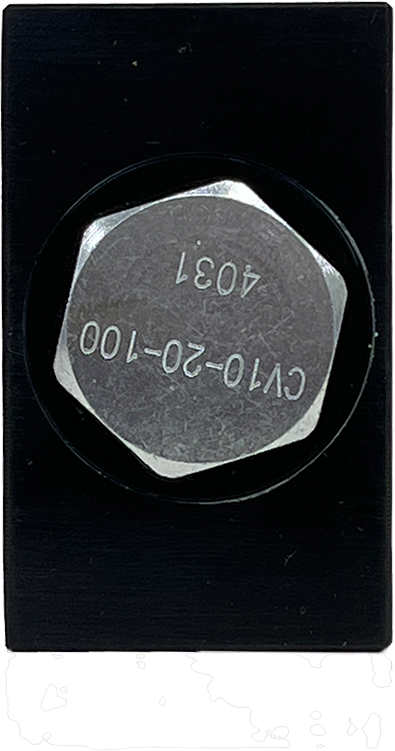 CTI0057 (Double PO check valve (#8 SAE ports))|
