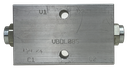 VBDL08S|Double PO check valve (#8 SAE ports)