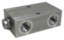 VBDL08S|Double PO check valve (#8 SAE ports)