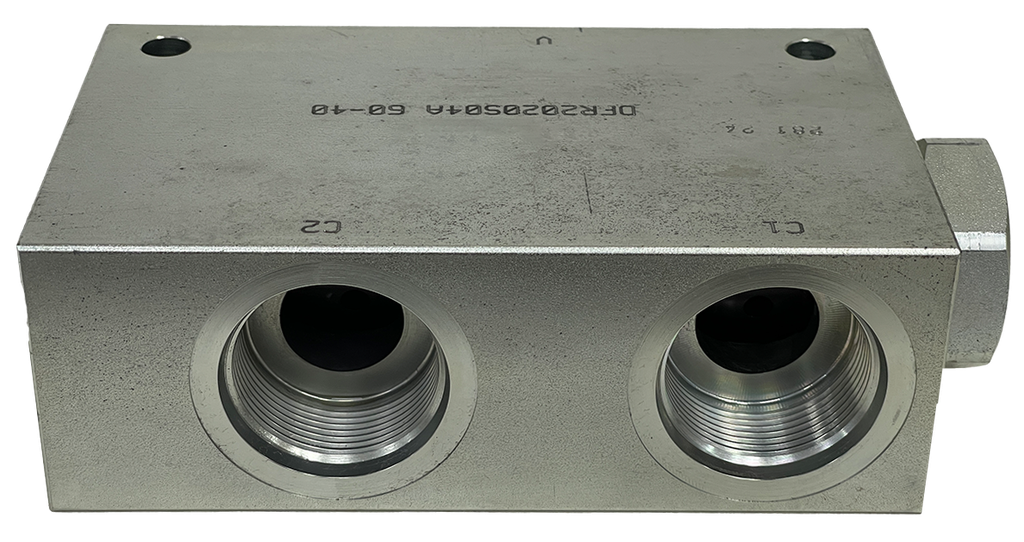 DFR202004A 60-40|Steel 60/40 flow divider