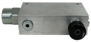 RFP-A-12-A-SAE10|Pressure compensated flow control, 3 way, 100 l/min, 26 gpm inlet, 17 gpm regulated