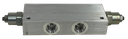 OVCDEL08S02|Counterbalance valve and body #8 SAE ports