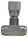 STU-400-SAE9/16-18|1/4" Inline Flow Control c/w 3/8" ORB Ports