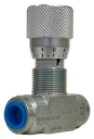 STU-400-SAE9/16-18|1/4" Inline Flow Control c/w 3/8" ORB Ports