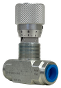 STU-400-SAE9/16-18|1/4" Inline Flow Control c/w 3/8" ORB Ports