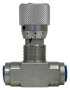 STU-400-SAE9/16-18|1/4" Inline Flow Control c/w 3/8" ORB Ports