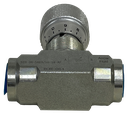 STU-400-SAE9/16-18|1/4" Inline Flow Control c/w 3/8" ORB Ports