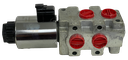 2SGL-DVTER-SAE10-D12-BAFD-DBL|6 way Selector valve 12 VDC - Banked as double - Deutsch