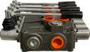 04P120/4x(A1KZ1)-S|4 Spool P120 valve with levers