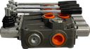 03P120/3x(A1KZ1)-S|3 Spool P120 valve with levers