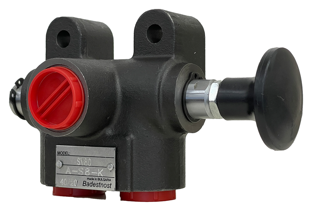 SV80-120|Single Selector Valve (SAE #8 ports) (3000 psi) (20 gpm)