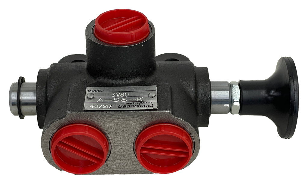 SV80-120|Single Selector Valve (SAE #8 ports) (3000 psi) (20 gpm)