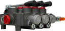 3Z80/1/3x(A1KZ1)-S|3 Spool Z80 valve with levers