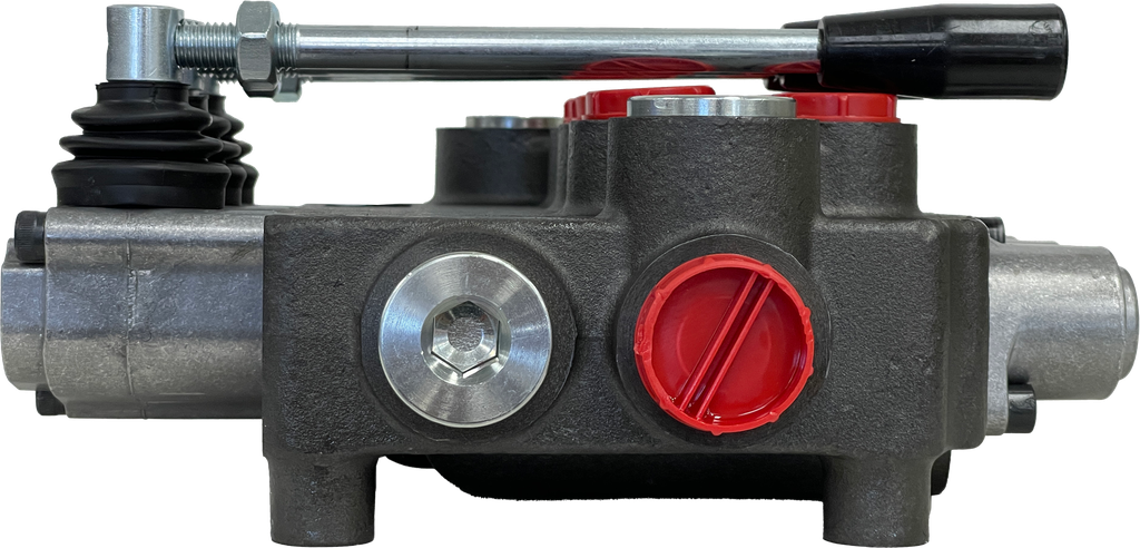 3Z80/1/3x(A1KZ1)-S|3 Spool Z80 valve with levers