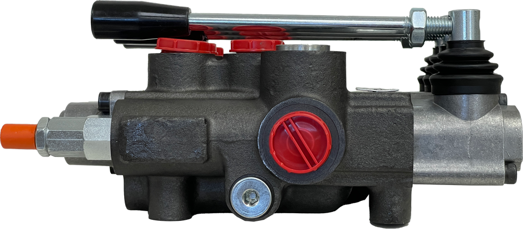 3Z80/1/3x(A1KZ1)-S|3 Spool Z80 valve with levers