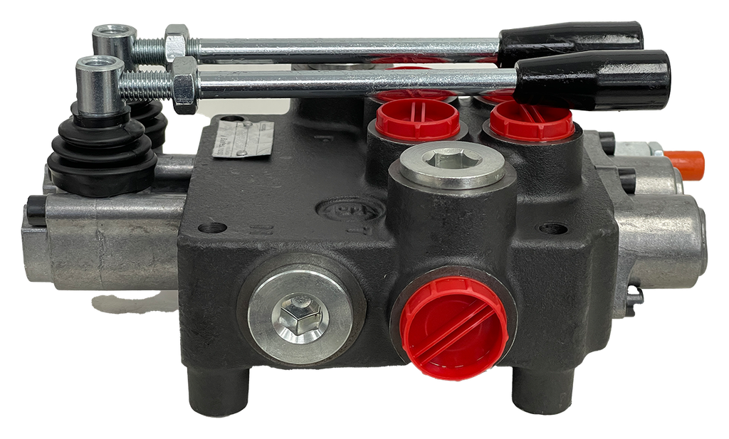 2Z80/1/2x(A1KZ1)-S|2 Spool Z80 valve with levers