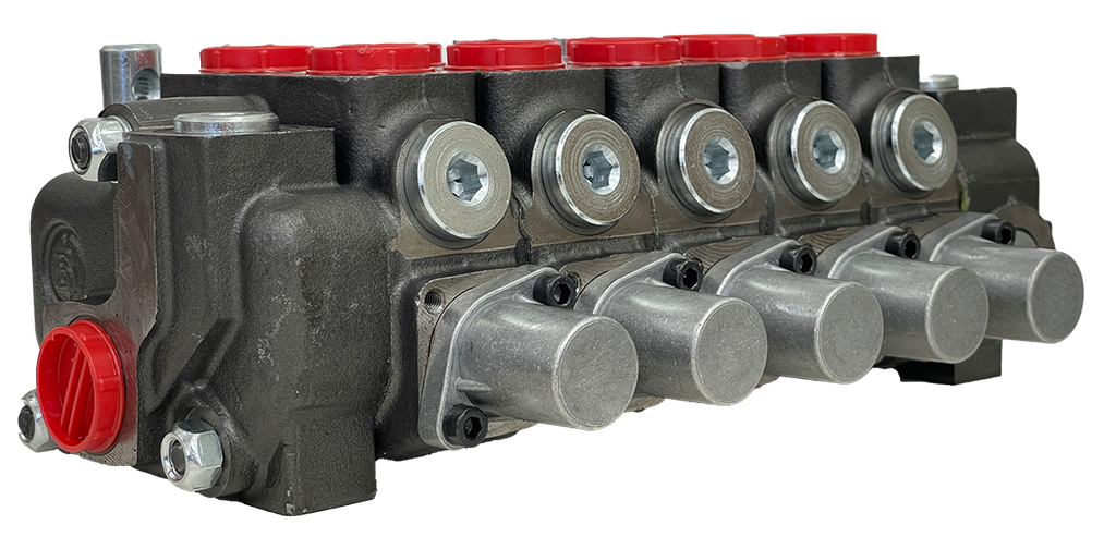 5PC45/L2(JG4-250)5x(PAf1KZ1(A))|5 spool valve with metering spools and load checks