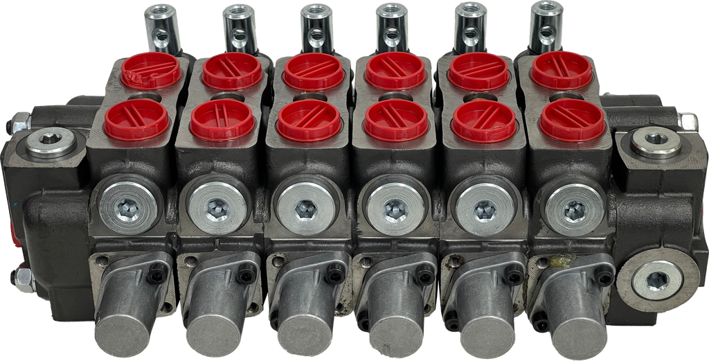 6PC45/L2(JG4-250)6x(PAf1KZ1(A))|6 spool valve with load checks and metering spools