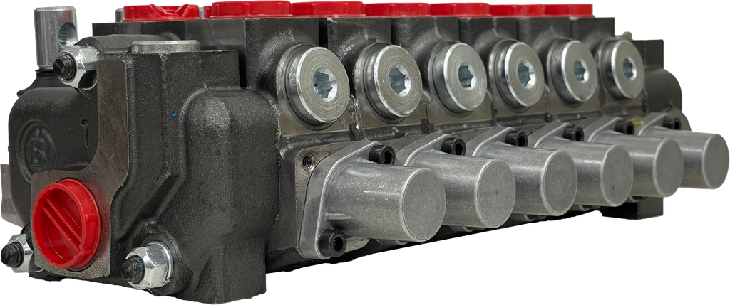 6PC45/L2(JG4-250)6x(PAf1KZ1(A))|6 spool valve with load checks and metering spools