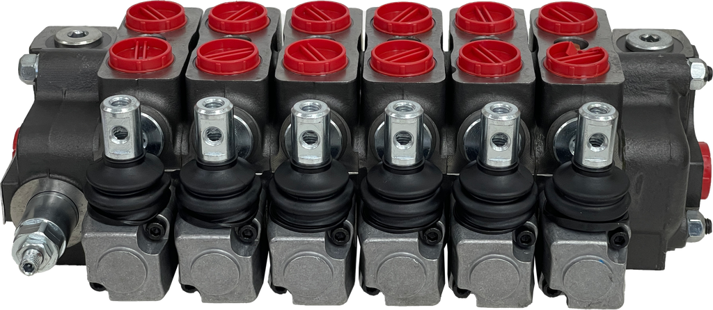 6PC45/L2(JG4-250)6x(PAf1KZ1(A))|6 spool valve with load checks and metering spools