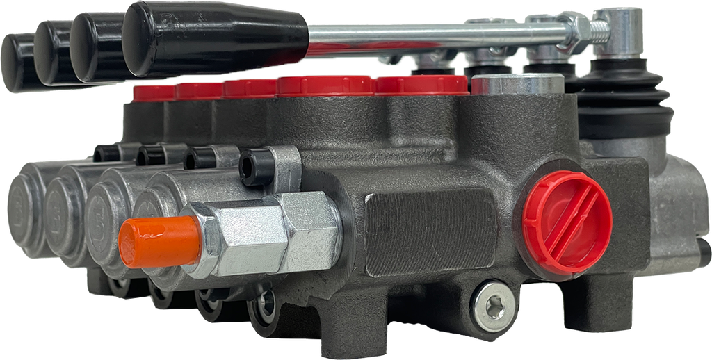 4Z50/1/4x(A1KZ1)-S|4 Spool Z50 valve with levers