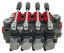 4Z50/1/4x(A1KZ1)-S|4 Spool Z50 valve with levers