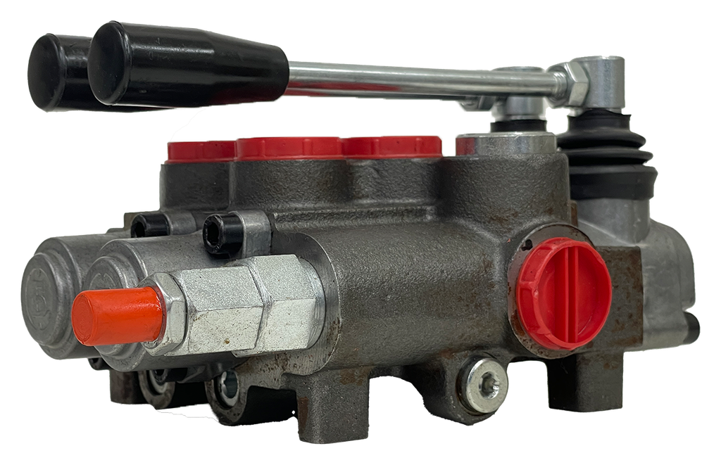 2P401Ap1Ap1SKZI|2 spool valve with handles and metering spools