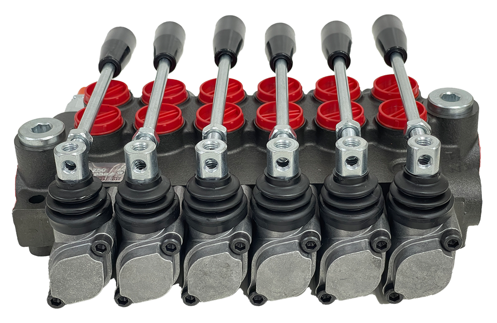 06Z50/6x(A1KZ1)-S|6 Spool Z50 valve with levers
