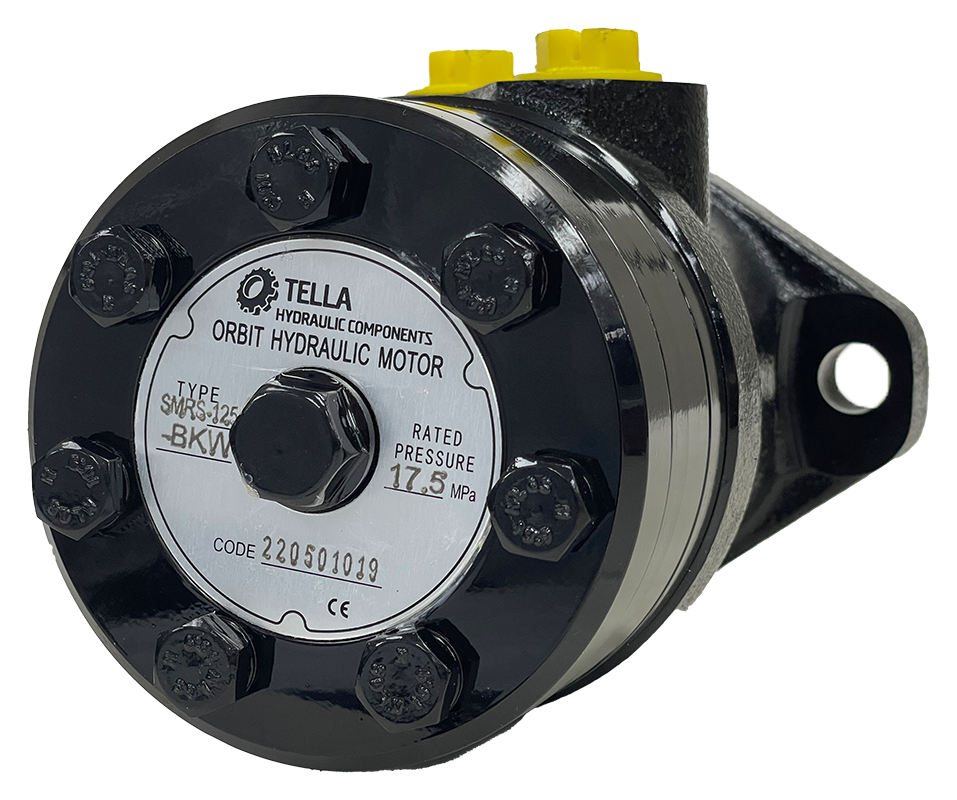 SMRS-125-BKW|125 CC Hydraulic Motor 2 Bolt